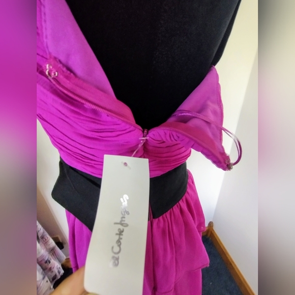 Brand new Purple Long Gown Made in Spain Size 40 - Picture 16 of 16